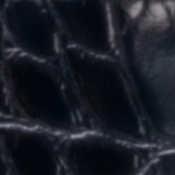 Stylish Vintage Black Fashion Leather Knee High Heel Crocodile Boot - Picture 9 of 9